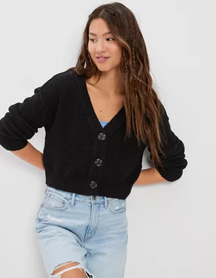 AE Cropped Cardigan
