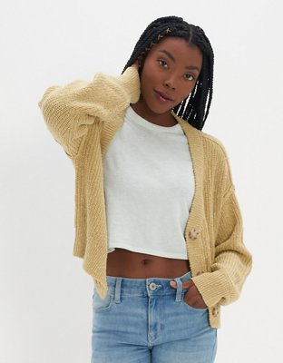 AE Cropped Cardigan