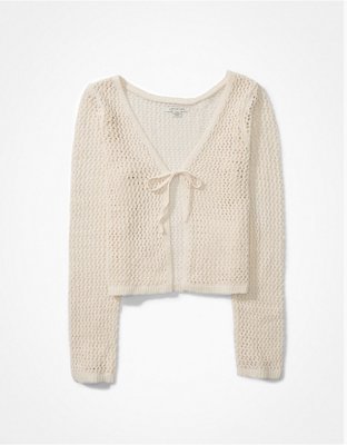 AE Tie-Front Cardigan