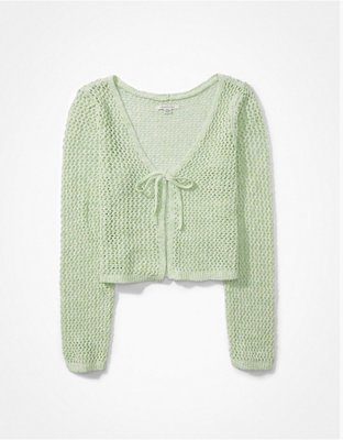 Женские кардиганы American Eagle AE Tie-Front Cardigan — фото 3
