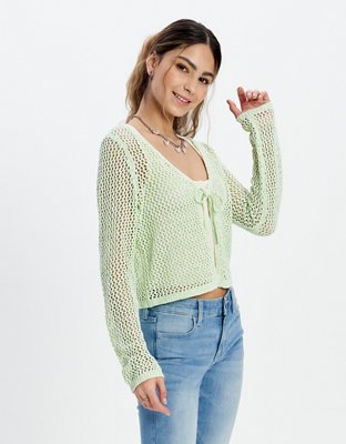 AE Whoa So Soft Tie-Front Cardigan