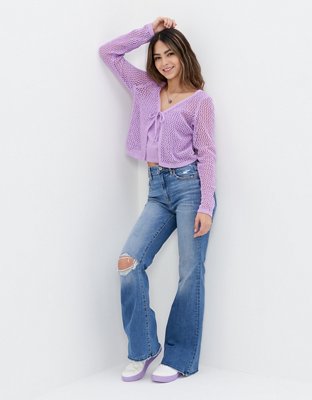 AE Whoa So Soft Tie-Front Cardigan