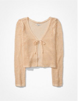 AE Whoa So Soft Tie-Front Cardigan