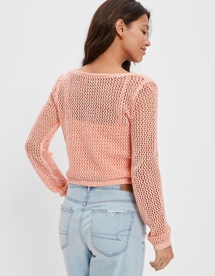 AE Whoa So Soft Tie-Front Cardigan