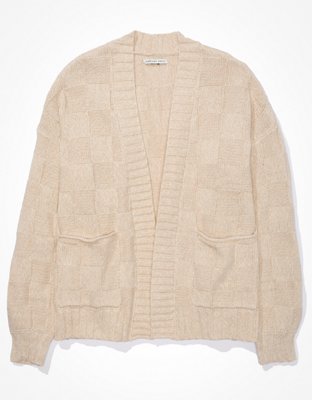 American eagle hot sale fuzzy cardigan