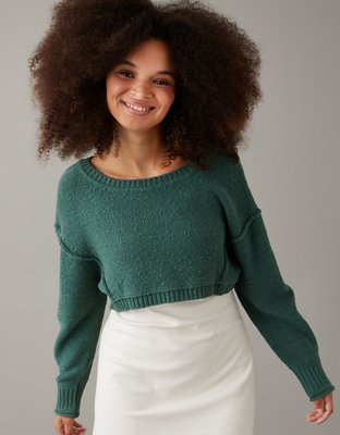 American eagle cropped online sweatshirt