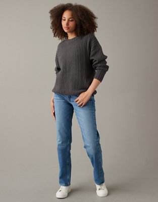AE Oversized Crew Neck Sweater