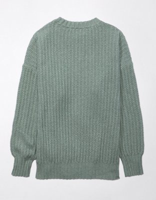 AE Oversized Crew Neck Sweater