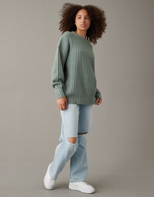 AE Oversized Crew Neck Sweater