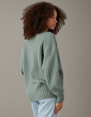 AE Oversized Crew Neck Sweater