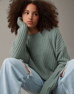 American eagle shop crew neck sweater