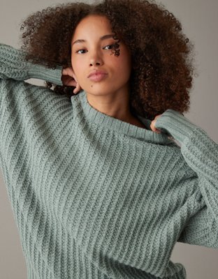 AE Oversized Crew Neck Sweater