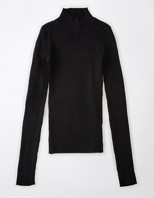 American eagle black clearance sweater