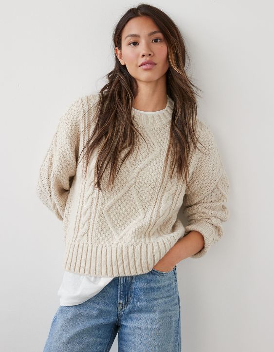 AE Cable-Knit Sweater