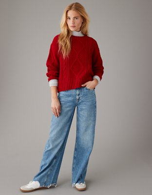 Ae cable knit online clog