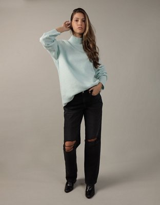 AE Mock Neck Sweater