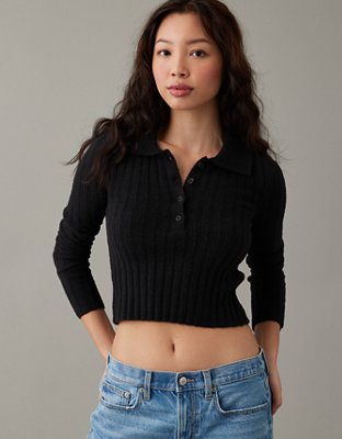 Black sweater american outlet eagle