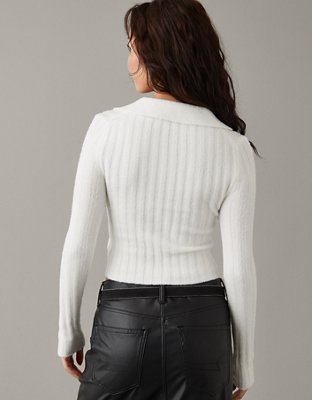 AE Eyelash Polo Sweater