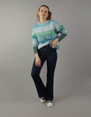 Whoa So Soft Suéter con Encaje | American Eagle