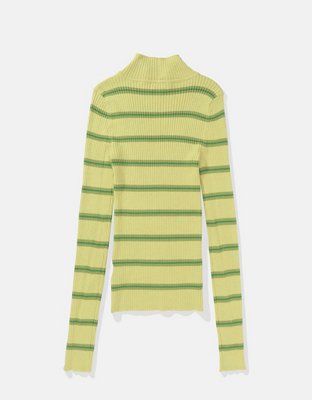 AE Ribbed Mock Neck Sweater