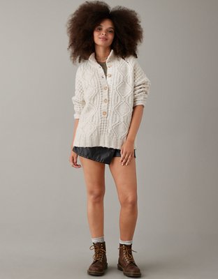 Aerie hot sale cable sweater