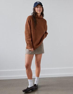 AE Whoa So Soft Oversized Collared Sweater