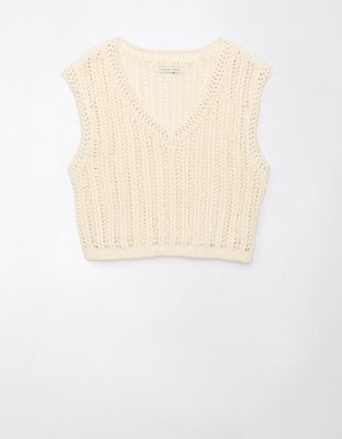 Женские жилеты American Eagle AE Crochet Vest — фото 3