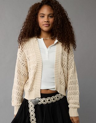 AE Knit Open Front Cardigan