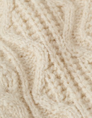 Женские свитеры American Eagle AE Cable-Knit Sweater — фото 6