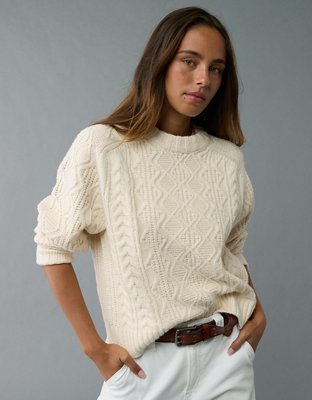 AE Cable Knit Sweater