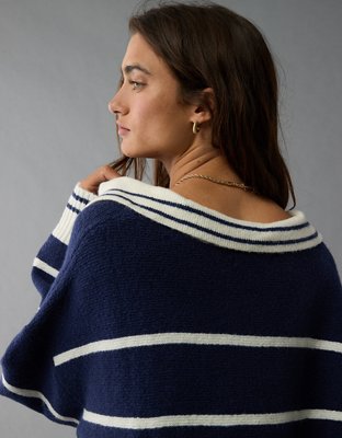 Женские свитеры American Eagle AE Polo V-Neck Sweater — фото 6