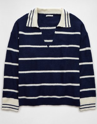 Женские свитеры American Eagle AE Polo V-Neck Sweater — фото 3