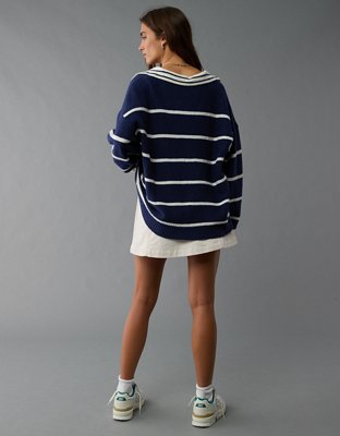 Женские свитеры American Eagle AE Polo V-Neck Sweater — фото 2