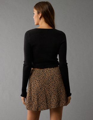 Женские кардиганы American Eagle AE Cropped Wrap Cardigan — фото 2