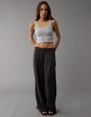 AE Cropped Sweater Tank Top