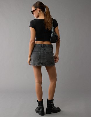 Женские свитеры American Eagle AE Cropped Short-Sleeve Sweater — фото 4