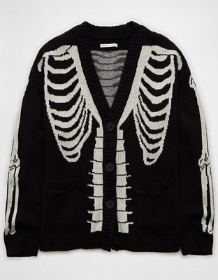 AE Cardigan de Esqueleto