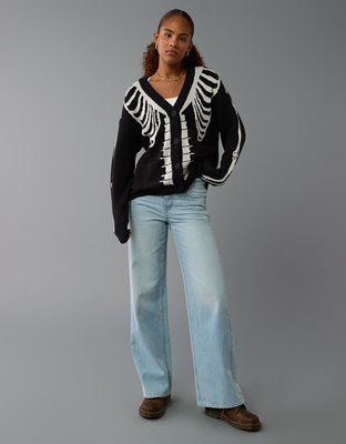 AE Cardigan de Esqueleto