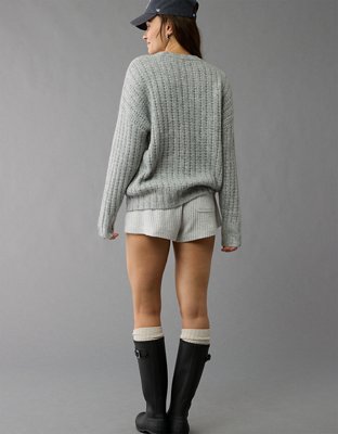 AE Oversized Crew Neck Sweater