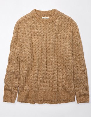 American Eagle Outfitters, Sweaters, American Eagle Soft Sexy Plush Brown  Cardigan