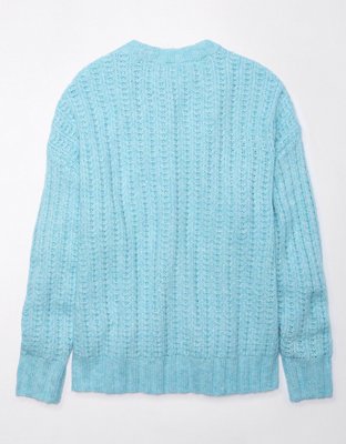 Женские свитеры American Eagle AE Whoa So Cozy Waffle Sweater — фото 5