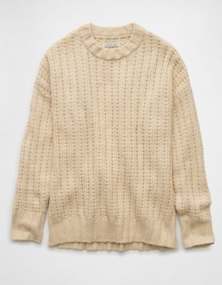 Женские свитеры American Eagle AE Oversized Crew Neck Sweater — фото 3
