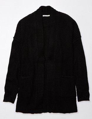 AE Whoa So Cozy Waffle Cardigan