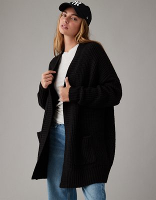 AE Whoa So Cozy Waffle Cardigan