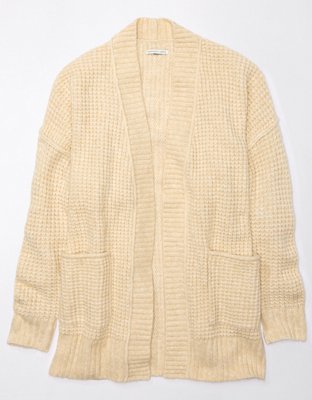 AE Whoa So Cozy Waffle Cardigan