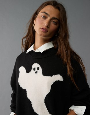 Женские свитеры American Eagle AE Ghost Cropped Sweater — фото 5
