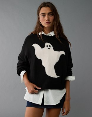 Женские свитеры American Eagle AE Ghost Cropped Sweater — фото 4
