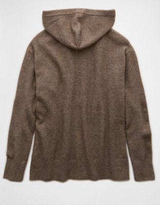 Женские худи American Eagle AE Oversized Zip Up Sweater — фото 4