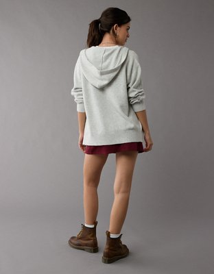 AE Oversized Zip Up Sweater Hoodie