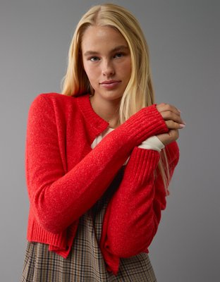 AE Whoa So Soft Easy Crew Neck Cardigan